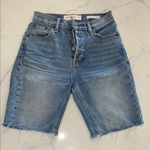 Denim Forum Blue Women's Denim Bermudas
